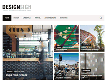 Tablet Screenshot of designsigh.com